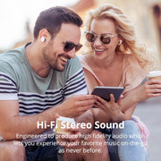 Tronsmart Wireless Earbuds with Voice Assistant, Deep Bass & Wireless Charging W