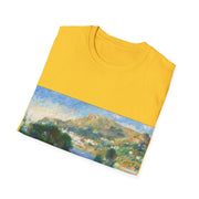 View of Monte Carlo from Cap Martin_c. 1884_Auguste Renoir soft cotton shirt