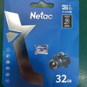 Netac 32GB Microsdhc Memory Card, Micro SD Card R/W up to 90/10Mb/S, TF Card 4K Full HD Video Recording, UHS-I, C10, U1, A1, V10, for Camera, Smartphone, Security System, Drone, Dash Cam, Gopro