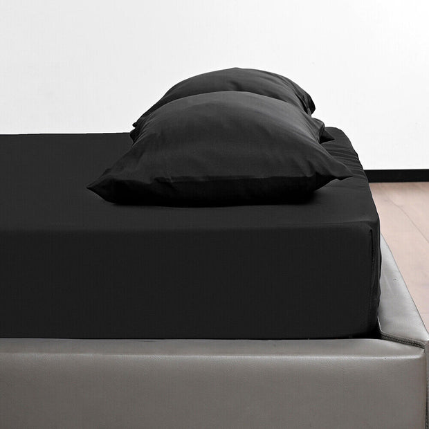 EXTRA DEEP Fitted Sheet 25CM/40CM Bed Sheet Single Double Super King