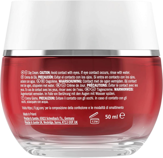 Olay Regenerist Day Face Cream, Anti-Wrinkle + Active Firming Skincare Moisturiser, Anti-Ageing Niacinamide and Peptides, Renews, Firms and Hydrates, Non-Greasy 50Ml