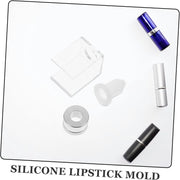 Ipetboom Lipstick Mold Craft Lip Cream Diy Kit for Women Girl Lipstick Making Homemade Lipstick Makeup Lipstick Mold
