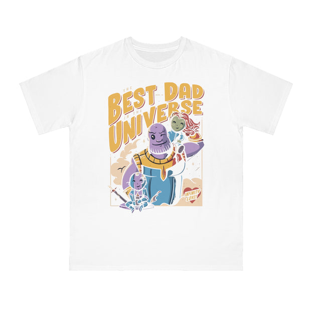 Organic T-Shirt "Best Dad in the Universe"