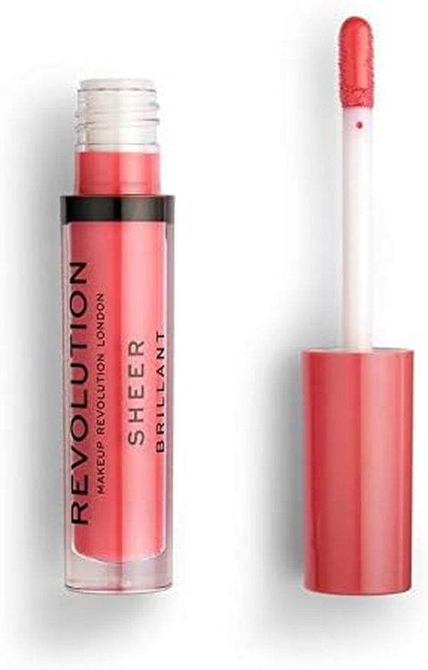 Revolution Beauty London, Sheer Lip, Lipgloss, Excess 138 , 3.5Ml