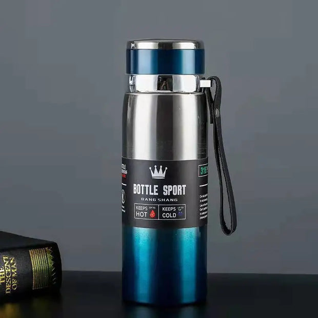 316 Stainless Steel Insulated Mug Outdoor Car Travel Mug Large Capacity Mug Thermos Double Layer Stainless Steel Water Bottle