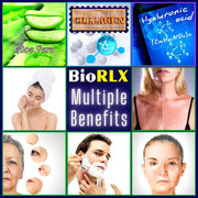 Biorlx 99% Purity Aloe Vera Gel with Collagen, Hyaluronic Acid 250Ml (One Bottle)