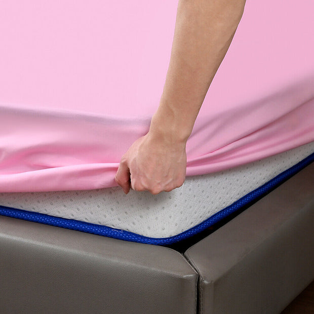 EXTRA DEEP Fitted Sheet 25CM/40CM Bed Sheet Single Double Super King