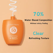 Spf 50 Face Moisturiser - Face Sun Cream - Suncream Factor 50 for Face and Body - Face Sunscreen for against Sun Rays - Factor 50 Face Cream Moisturizing Fresh Not Greasy & Water Resistant