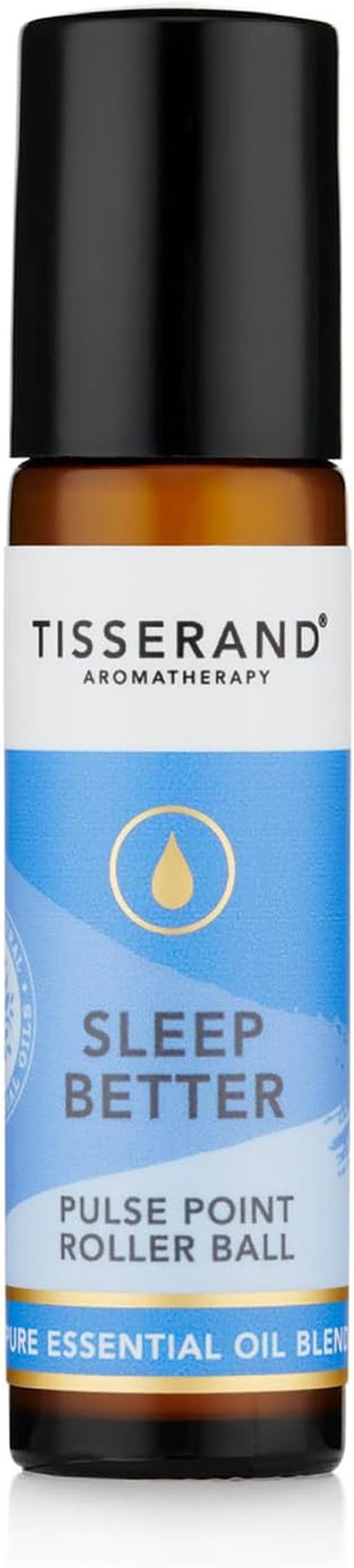 Tisserand Aromatherapy - Sleep Better - Pulse Point Roller - Lavender, Jasmine & Sandalwood Essential Oils - 100% Natural Pure Essential Oils - 10Ml (Pack of 2)