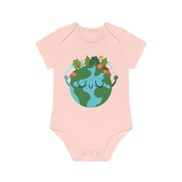 Baby Organic Short Sleeve Bodysuit - Love the Earth