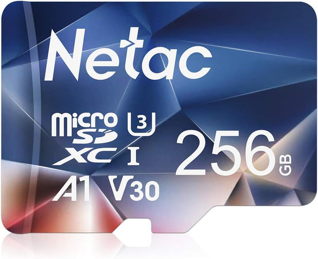 Netac 32GB Microsdhc Memory Card, Micro SD Card R/W up to 90/10Mb/S, TF Card 4K Full HD Video Recording, UHS-I, C10, U1, A1, V10, for Camera, Smartphone, Security System, Drone, Dash Cam, Gopro