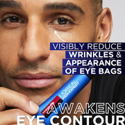 L'Oréal Men Expert Men'S Eye Cream, Hyaluronic Acid Eye Care for Ageing, for Dry & Dull Skin, Power Age, 15Ml