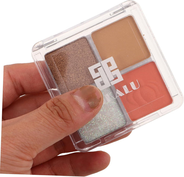 Didiseaon Eyeshadow Glitter Palette Fashion Makeup Palette Mini Eyeshadows Women'S Eye Shadows