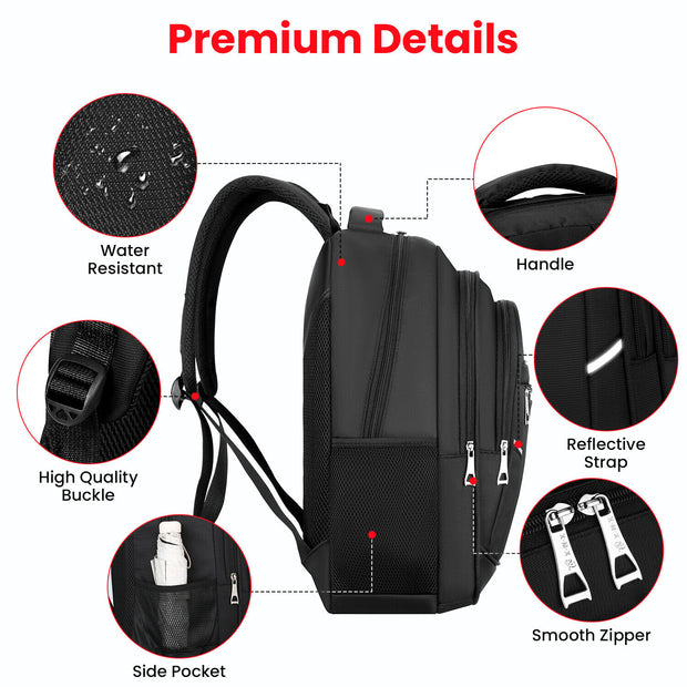 Men Women Backpack Waterproof Large Bussiness Travel Laptop Rucksack School Bag