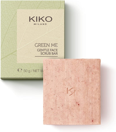 Green Me Gentle Face Scrub Bar | Solid Face Scrub with Apricot Seed Particles