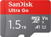 Sandisk Ultra Micro SD Card + SD Adapter 64GB (For Android Smartphones and Tablets, Memory Card up to 140 Mb/S, A1 Faster App Performance, UHS-I, Class 10, U1)