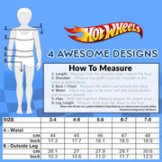 Hot Wheels Boys Underwear Briefs, Comfy Breathable Cotton Pants for Kids - Pack of 5