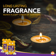 30Pk Scented Tea Lights Candles | Various Perfumes 4 Hour Burn Night T Tealights