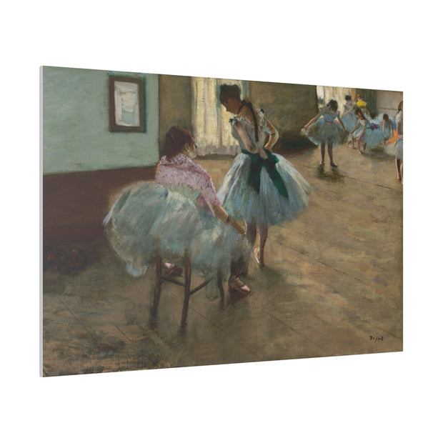 The Dance Lesson, c. 1879, Edgar Degas (fragment)