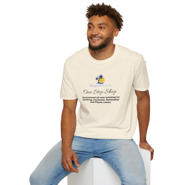 BLOGS promotional t-shirt