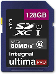 Integral INSDH16G10-80U1 Ultimapro 16 GB SDHC Class 10 Memory Card
