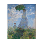 Woman with a Parasol - Madame Monet and Her Son, 1875, Claude Monet