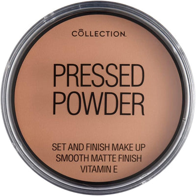 Collection Cosmetics Pressed Powder, Velvety Matte Finish, 15G, Candlelight