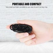 Ejoyous Bluetooth Remote Gamepad, Game Controller Joystick Selfie Timer Remote Controller, Mini Wireless Bluetooth Remote Gamepad, Pocket Selfie Remote Shutter Mouse for Ios/Android/Pc/Tv Box