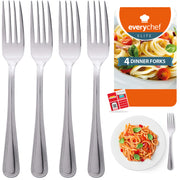 4-16Pk Stainless Steel Dinner Forks Cutlery Dining Table Kitchen Set Pastry Cake