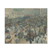 Boulevard des Italiens, Morning, Sunlight, 1897, Camille Pissarro