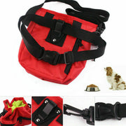 New Dog Training Treat Pouch Bag Pet Waist Bum Bags Belt Snack Treats Walking UK