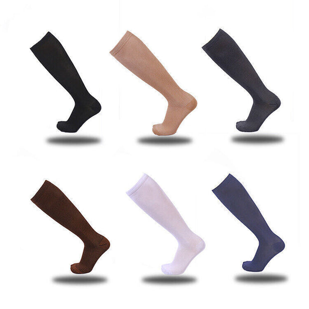 Unisex Medical Compression Socks Varicose Veins Calf Leg Support Stocking Sports