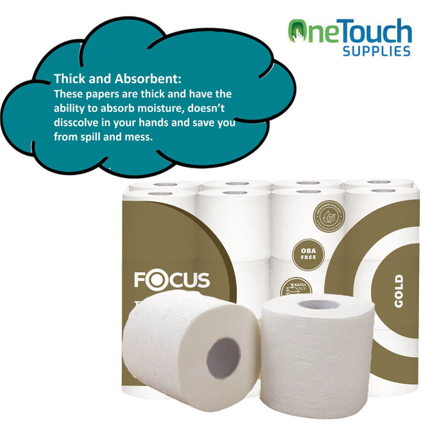 72 Toilet Rolls 3 Ply Bathroom Tissue Quilted Soft Clean Embossed Paper Bulk Buy