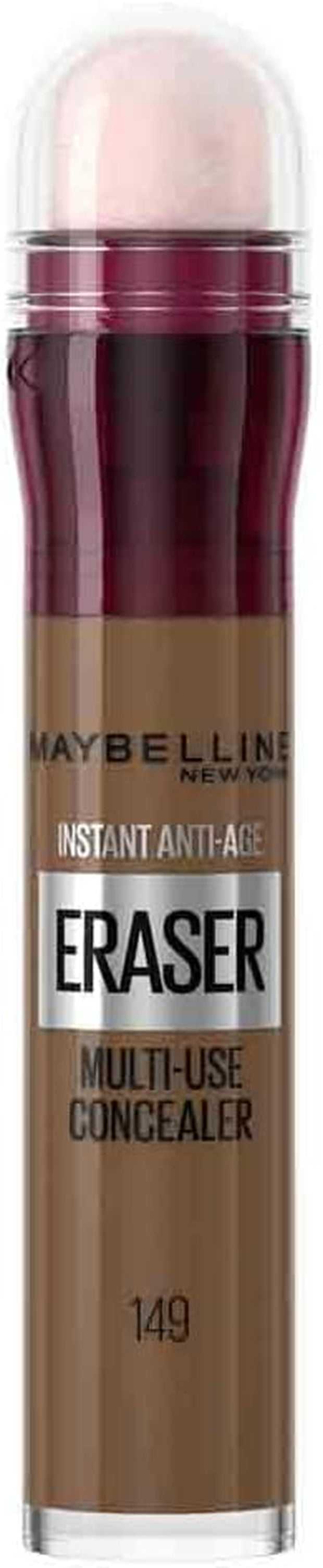 Maybelline Concealer Instant anti Age Eraser Eye, Dark Circles and Blemish, Ultra Blendable Formula , Dermatologist Tested & Suitable for Sensitive Skin 01 Light