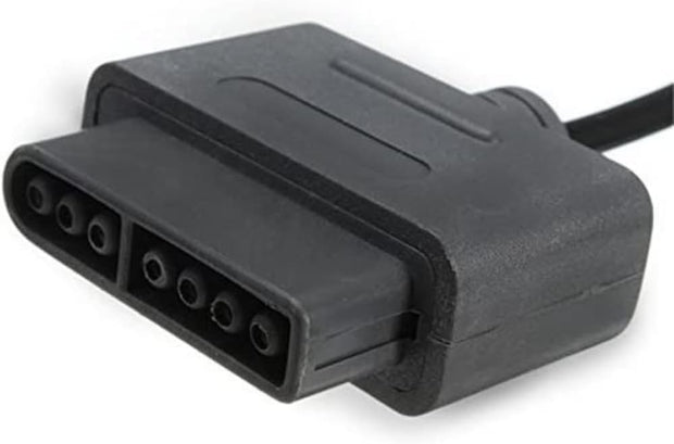 TRIXES SNES Retro Replacement Controller Gamepad for Use with Original Console - Gaming Joypads Gamepad - Suitable for SNES Only NEW Replacement Retro Controller