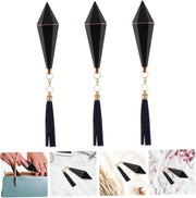 FRCOLOR 3Pcs Su Lipstick Tube Transparent Lip Gloss Vials Lip Balm Empty Bottles Balm Bottles Lip Oil Tubes Empty Plastic Container Lip Cream Sub Tube Portable Travel Lipstick Holder