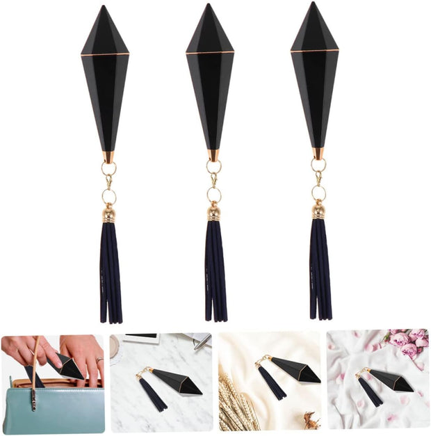 FRCOLOR 3Pcs Su Lipstick Tube Transparent Lip Gloss Vials Lip Balm Empty Bottles Balm Bottles Lip Oil Tubes Empty Plastic Container Lip Cream Sub Tube Portable Travel Lipstick Holder