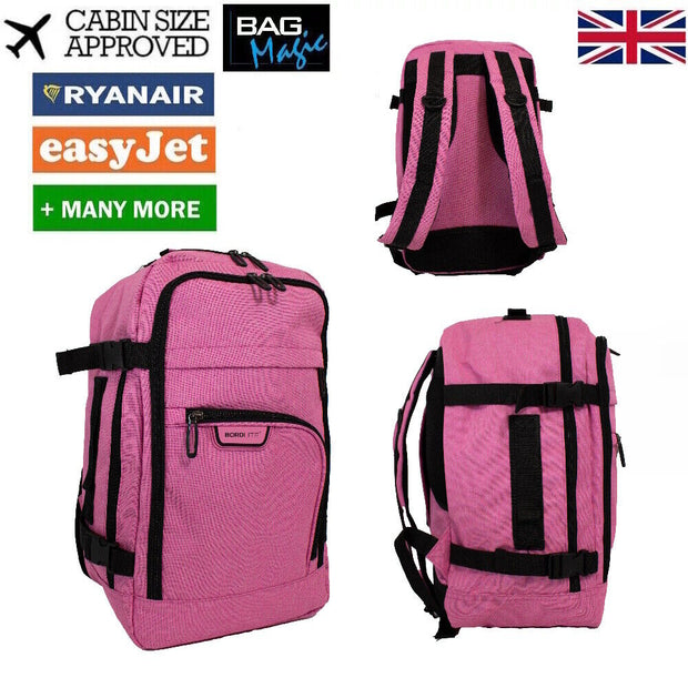 RYANAIR 40X20X25Cm EASYJET Underseat Cabin Approved Backpack Rucksack Travel Bag