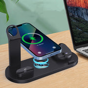 Plastic 3 in 1 Wireless Charger Stand Fast