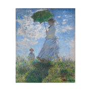 Woman with a Parasol - Madame Monet and Her Son, 1875, Claude Monet