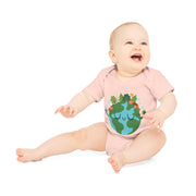 Baby Organic Short Sleeve Bodysuit - Love the Earth