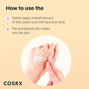 COSRX Advanced Snail 92 All in One Cream Korean Snail Mucin Face Cream & Gel Moisturiser for Dry Sensitive and anti Aging Skin, Daily Soothing and Moisturising Cream, Korean Skincare 100G