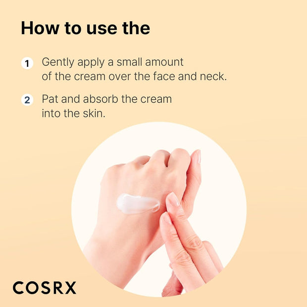 COSRX Advanced Snail 92 All in One Cream Korean Snail Mucin Face Cream & Gel Moisturiser for Dry Sensitive and anti Aging Skin, Daily Soothing and Moisturising Cream, Korean Skincare 100G