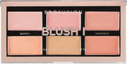 Profusion Cosmetics Blush III 6 Shade Blush Palette Lightweight, Smooth and Blendable