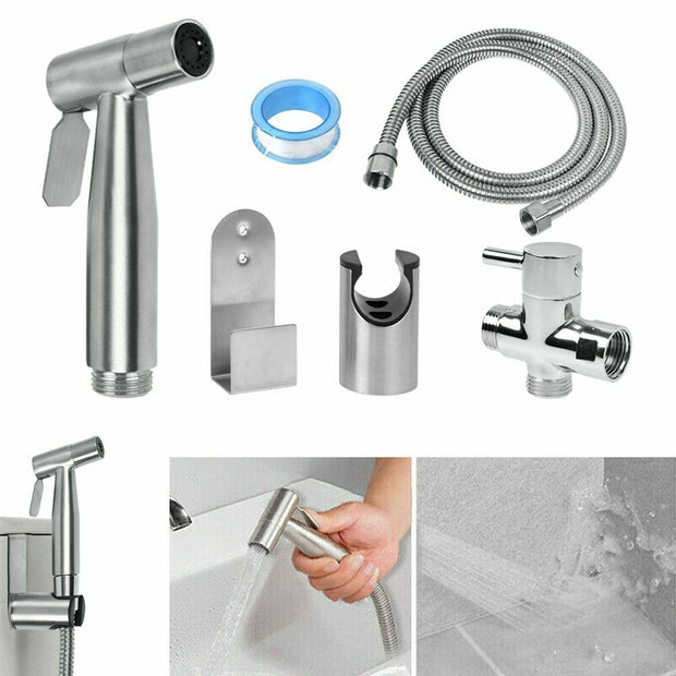 Luxury Handheld Bidet Toilet Jet Spray Muslim Hygienic Shattaf Douche Shower Kit