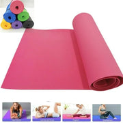 Extra Thick 183Cmx61Cm Yoga Mats Non-Slip Exercise Mat Fitness Tasteless Pilates Workout Gym Mats with Bandage Sports Fitness