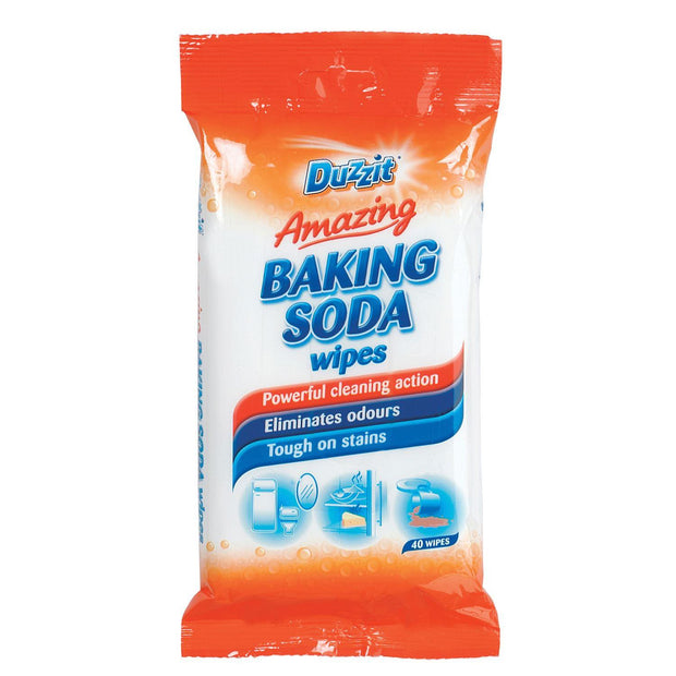 Duzzit Amazing Baking Soda Cleaner Wipes Sheets Multi-Purpose Household
