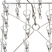 36 Thickened Clip Underwear Sock Hanger Laundry Airer Dryer Rack Stainlesssteel