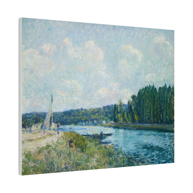 The Banks of the Oise, 1877-1878, Alfred Sisley