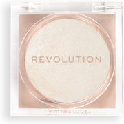 Makeup Revolution Beam Bright Highlighter, All over Face Glow, Powder to Liquid Formula, 5 Different Shades, Rose Lustre